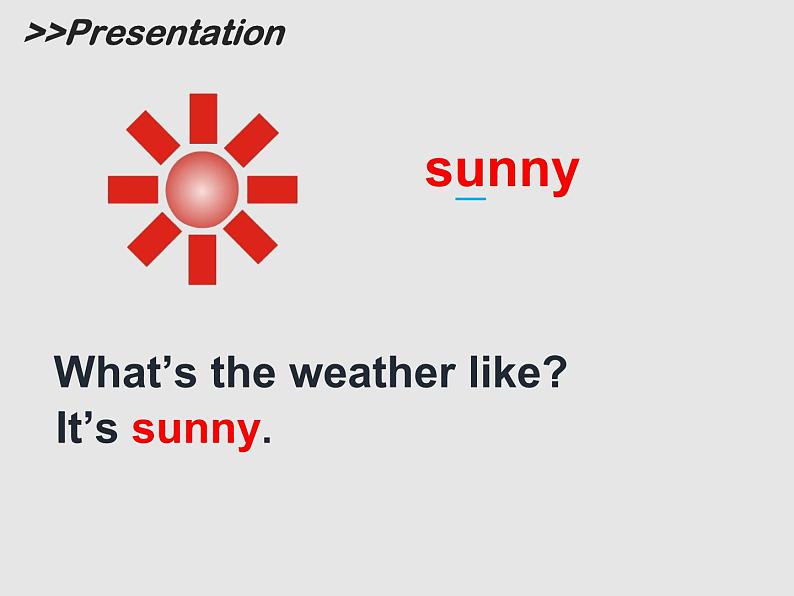 北师大版五下英语 Unit11 Weather Lesson2 课件04