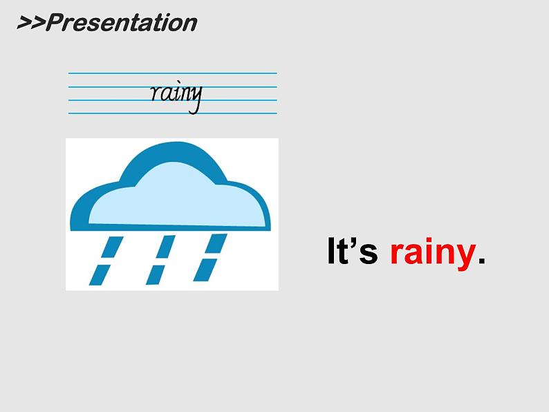 北师大版五下英语 Unit11 Weather Lesson2 课件05