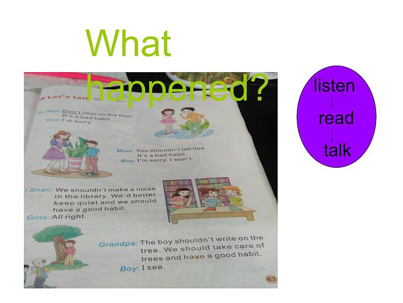 陕旅版小学英语五下 Unit8 Have a Good Habit partB 课件第4页