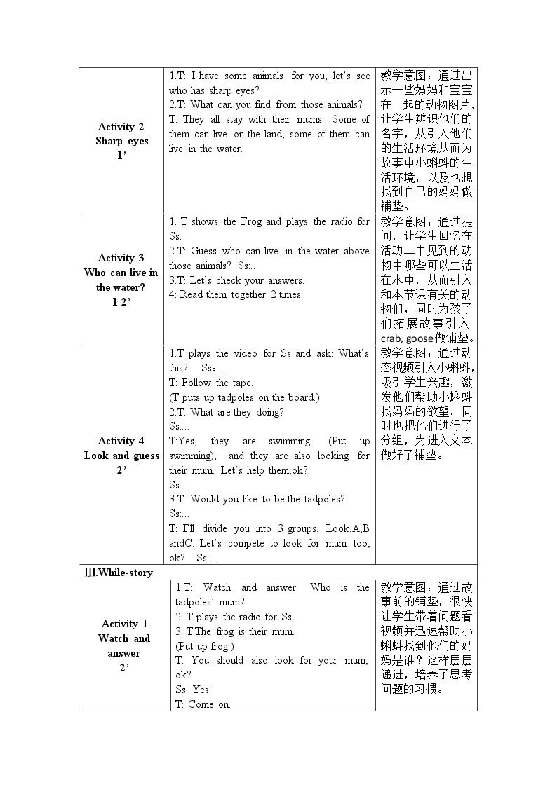 鲁科版（五四制）小学英语五下 Review Task7 教案02