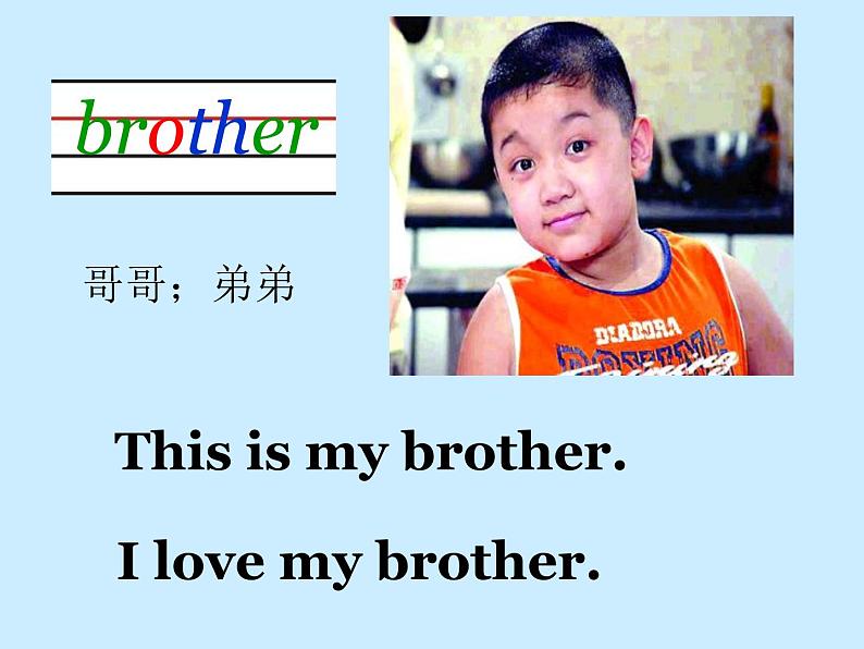 人教精通版小学英语三下 Unit3 This is my father.(Lesson14) 课件06
