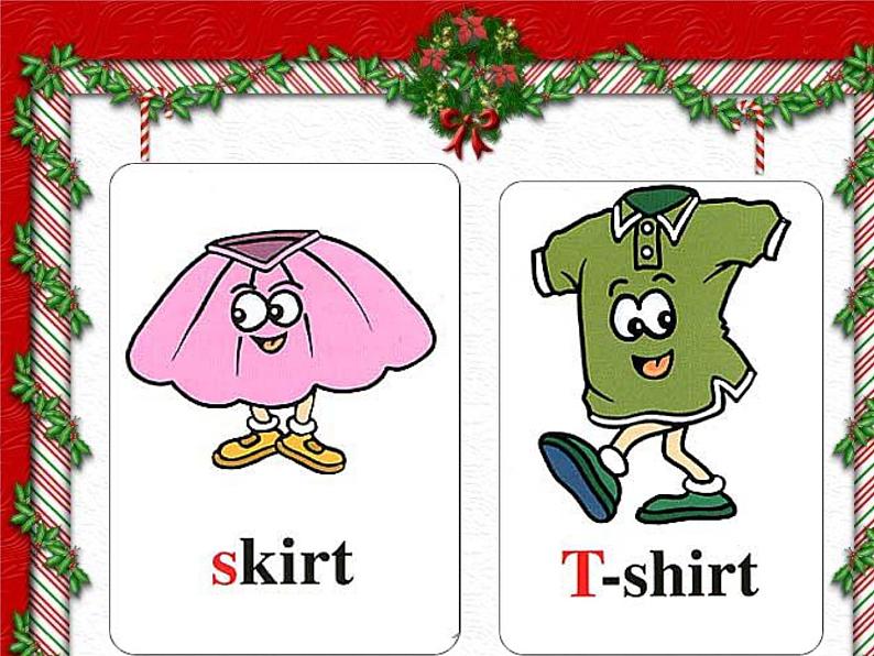 人教精通版小学英语三下 Unit6 Is this your skirt?(Lesson31) 课件第4页