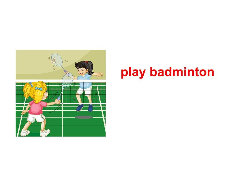 人教精通版小学英语五下 Unit6 We are watching the games.(Lesson33) 课件05