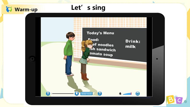 人教版PEP五上《Unit 3 What would you like Part A(Let 's talk)》课件第3页