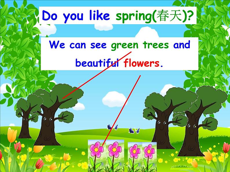 译林版小学英语四下 Unit4 Drawing in the park(第1课时) 课件03