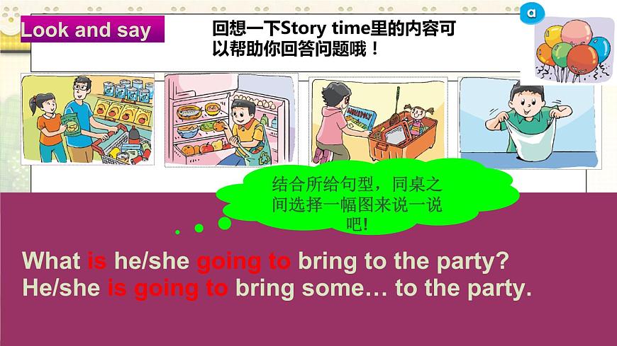 譯林版小學(xué)英語六下 Unit5 A party(第2課時(shí)) 課件第6頁