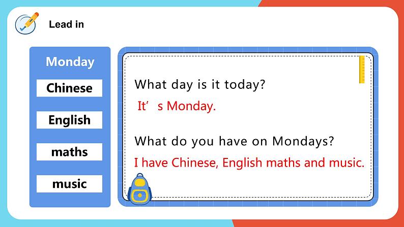 Unit2 My week Part B Read and write&Let's check课件+教案04