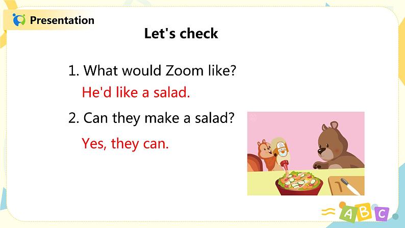 人教版PEP五上《Unit 3 What would you like Part C(Story time)》课件+教学设计+素材07