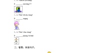小学英语Module 1Unit 2 I like swimming.复习练习题