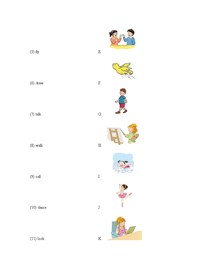 外研版(一起)小学英语二年级下册Module7同步测试+模块测试卷(含答案)03
