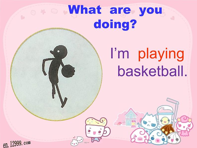 外研版(一起)小学英语二年级下册同步 Module 4《Unit 1 What are you doing》课件(4份打包)03