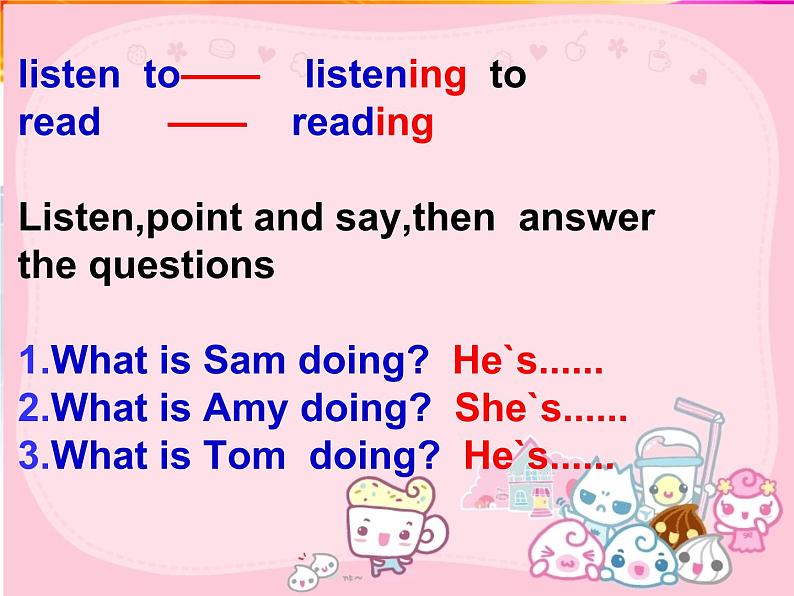 外研版(一起)小学英语二年级下册同步 Module 4《Unit 1 What are you doing》课件(4份打包)06