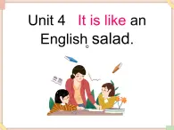 Unit 4 It is like an English salad. 课件