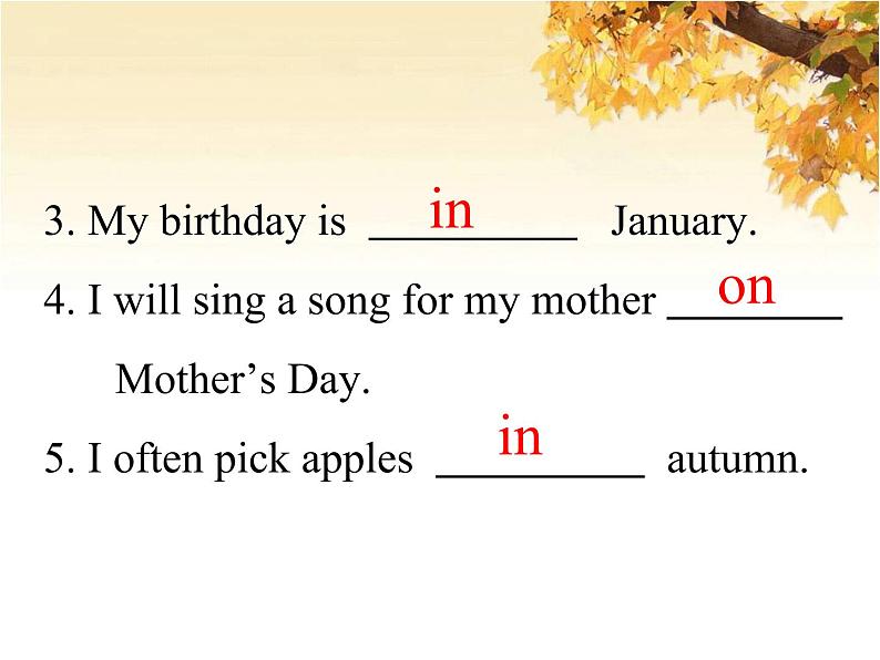 人教版(PEP)五年级英语下册Unit3 MyschoolcalendarBReadandwriteLet'scheckLet'swrapitup习题课件04