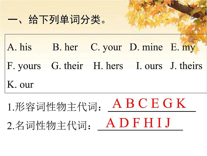 人教版（PEP）五年級英語下冊Unit5 WhosedogisitALet 'slearnLooksayandcomplete習(xí)題課件第2頁