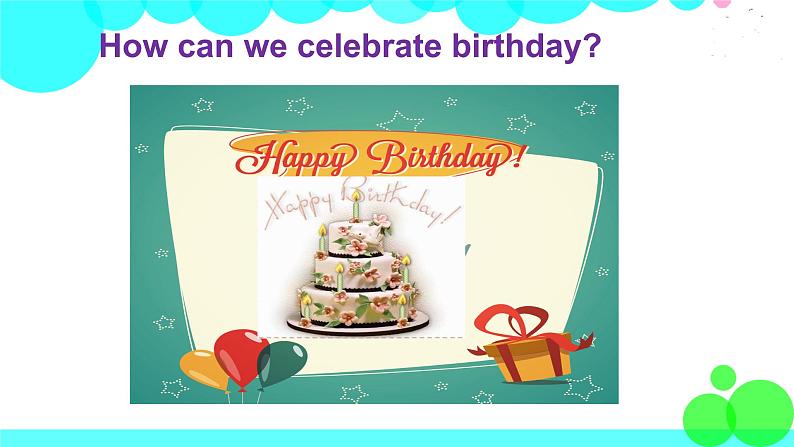 外研剑桥版英语三年级上册 Unit5 Happy birthday第1课时(1&2) PPT课件第4页