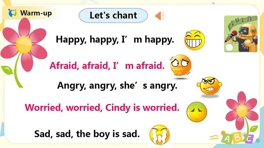 人教版PEP六上《Unit 6 How do you feel Part B(Read and write)》課件第3頁