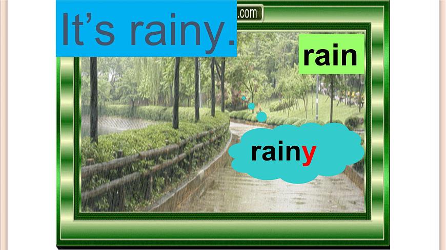 四年級上冊英語課件-Unit 2 lesson 1 it 's windy and cool ∣川教版(三年級起點)第7頁