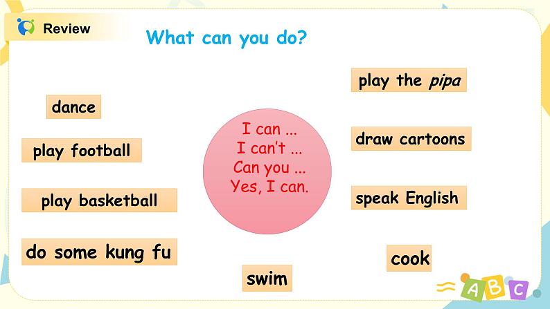 Unit4《what can you do》第六课时PB&PC Read and write~Story timel教学课件第4页