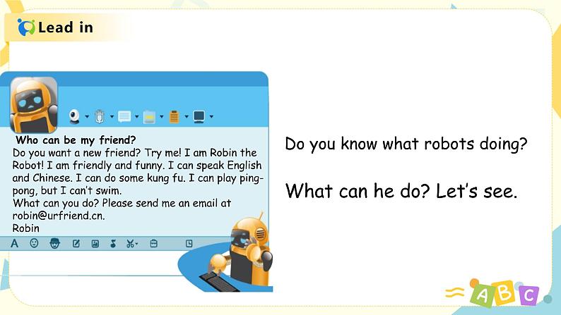 Unit4《what can you do》第六课时PB&PC Read and write~Story timel教学课件第5页