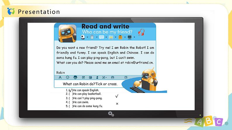 Unit4《what can you do》第六课时PB&PC Read and write~Story timel教学课件第6页