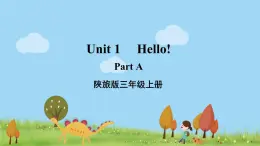 陜旅英語(yǔ)3年級(jí)上冊(cè) Unit 1 Part A PPT課件