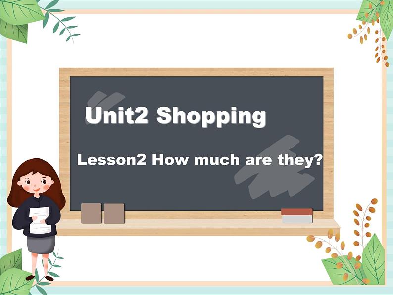 北师大三起四上英语 Unit 2Lesson2_How_much_are_they?教学课件第1页