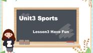 小学北师大版 (三年级起点)Unit 3 Sports教学课件ppt