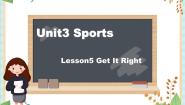 北师大版 (三年级起点)六年级上册Unit 3 Sports教学ppt课件