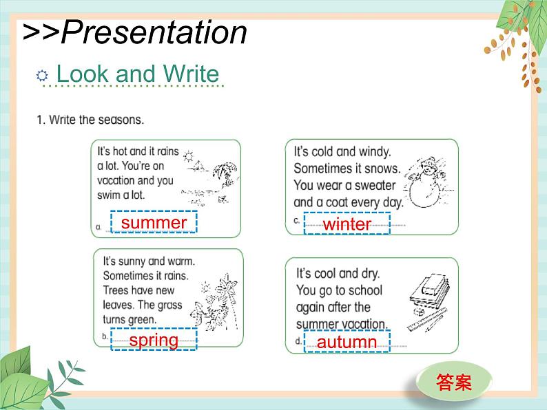 北师大三起六上英语 Unit 4Lesson4_Have_a_Try教学课件03
