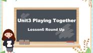 小学英语北师大版 (三年级起点)三年级上册unit 3 Playing Together教学ppt课件