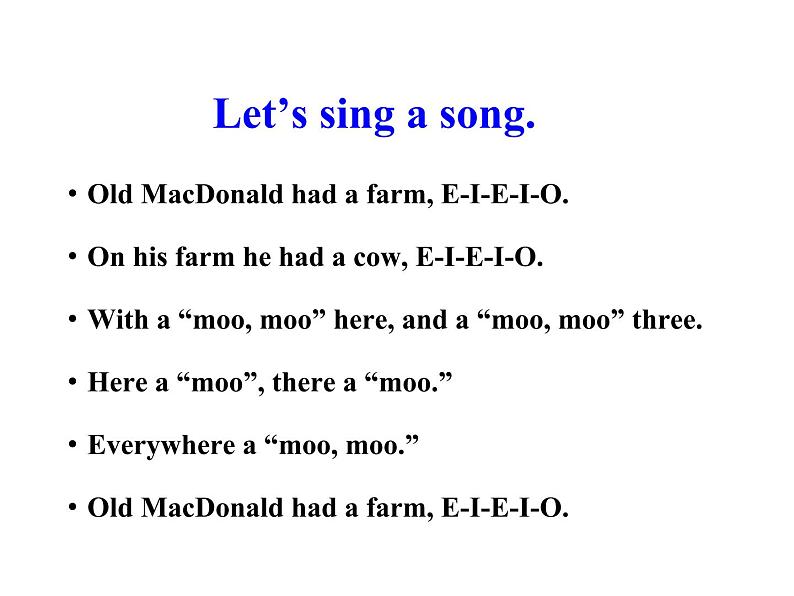 三年级下册英语课件 Unjt 1 Lesson 1 On the Farm 冀教版(共13张PPT)第2页