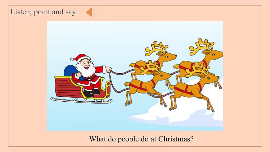 外研版四年級上冊英語Module10 Unit2 Merry christmas 課件第6頁