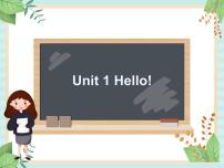 北师大版 (一年级起点)二年级上册Unit 1 Hello!示范课ppt课件