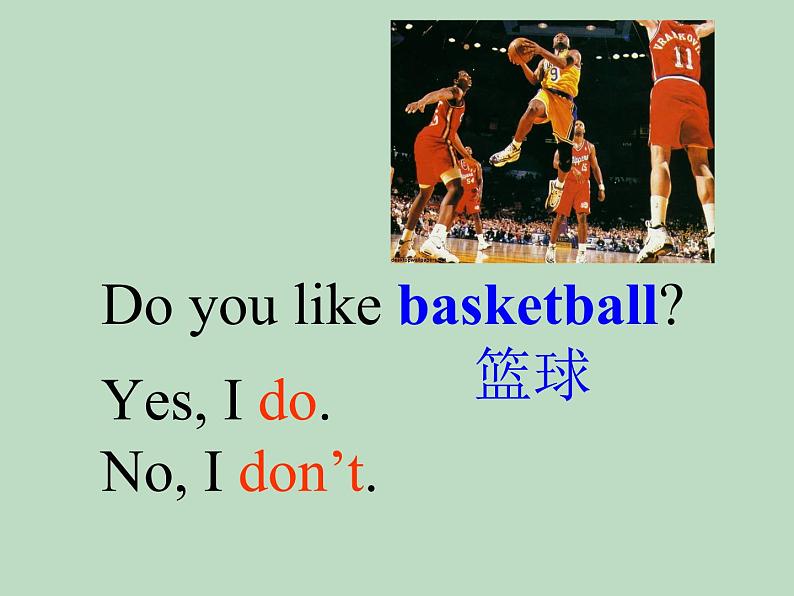广东版开心英语三上Unit 8《Sport》课件第7页