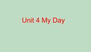 广东版 (先锋&开心)开心学英语四年级上册Unit 4 My Day课文配套课件ppt
