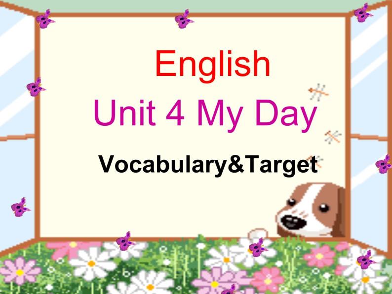 【广东开心英语】四年级英语上册Unit 4 My Day 课件+素材03