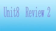 小学英语Review 2教学演示ppt课件