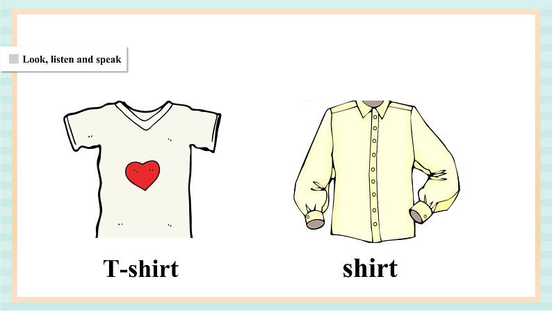 清华大学版小学英语 二年级上册Unit 2 Clothes Lesson 11 课件(11张PPT)第4页
