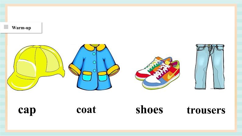 清华大学版小学英语 二年级上册Unit 2 Clothes Lesson 13 课件(10张PPT)02