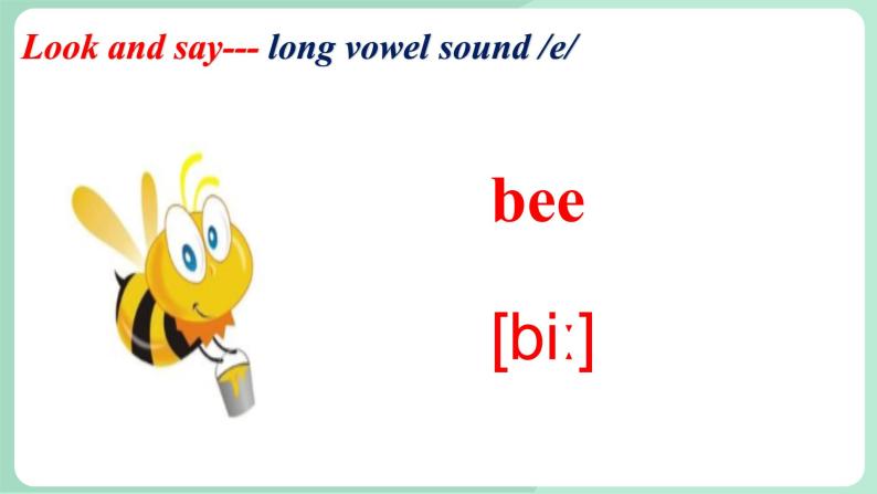 清华大学版小学英语 三年级上册 -unit 1 the long vowel sounds lesson 2 课件04