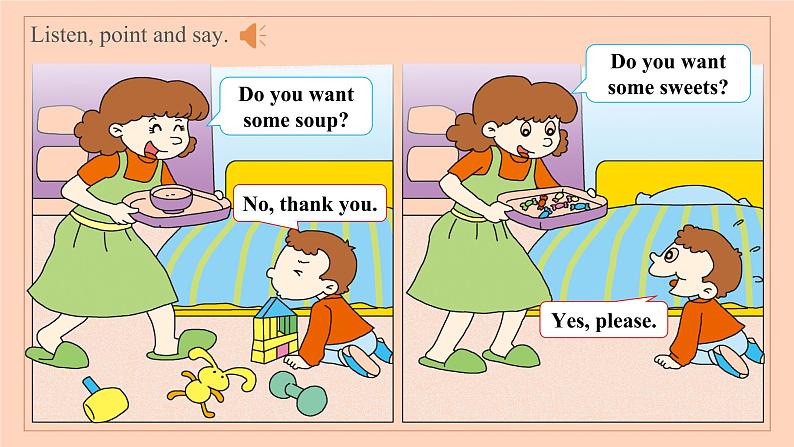 Module6 Unit1 Can I have some sweets?课件第5页