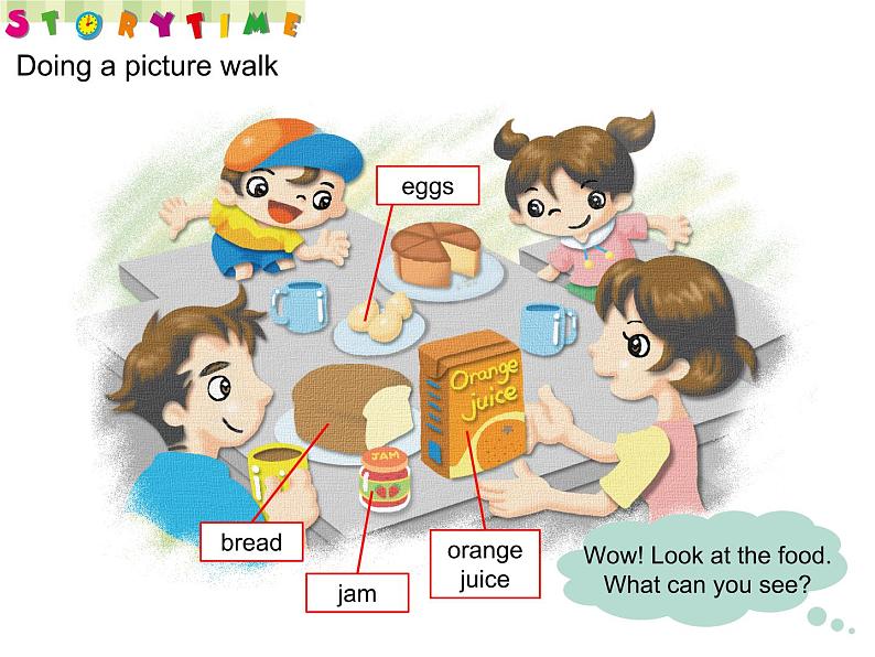 香港朗文版小学英语一年级下册阅读课件第七单元 A cow goes camping第6页