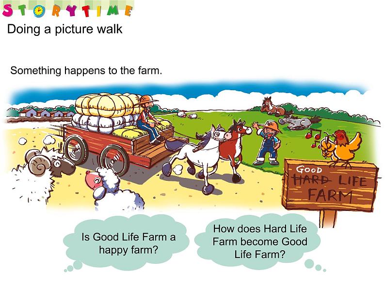 香港朗文版小学英语二年级上册阅读课件第七单元 Hard Life Farm第8页