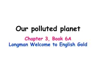 香港朗文版小学英语六年级上册语法课件第三单元 Our polluted planet