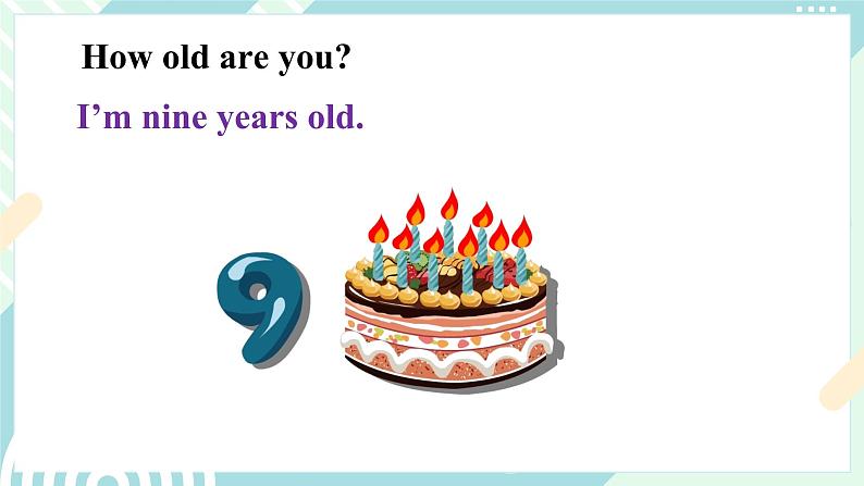 人教版英语三年级上册Unit6 Happy Birthday Part C 课件第8页