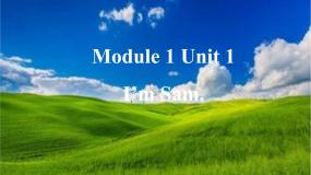 外研版 (三年级起点)三年级上册Module 1模块综合与测试课前预习ppt课件