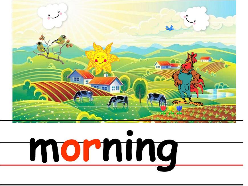 小學(xué)英語二年級上冊第一模塊第一單元第一課時第3頁