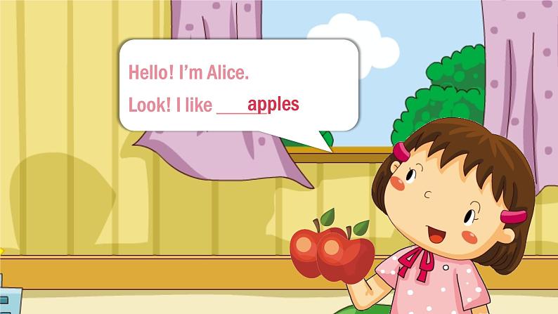第八单元Apples, please第五课时第4页