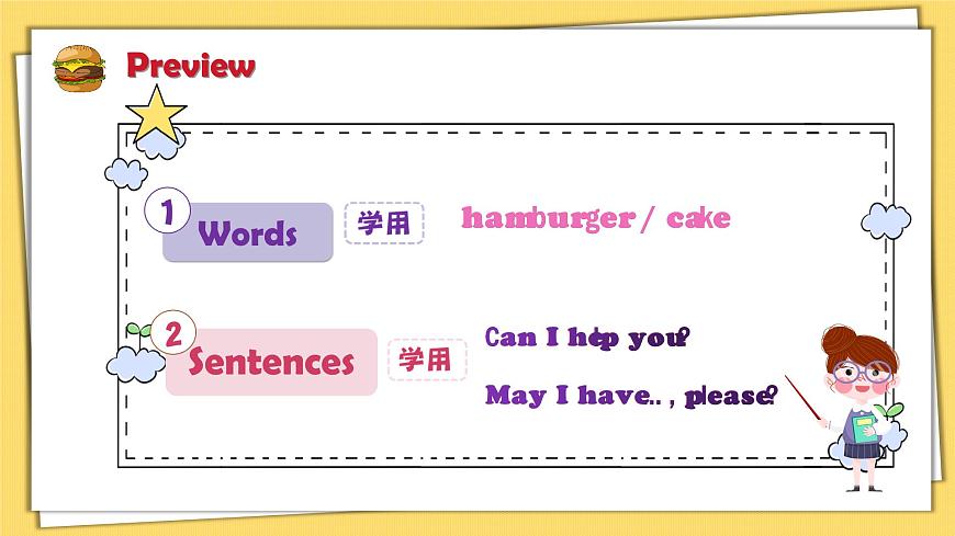 第九單元May I have a pie第二課時(shí)第2頁